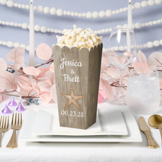 Ballotins Ballotin de plage rustique (Mariage)