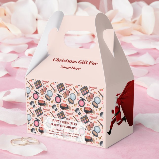 Ballotins Ballotin de sac cadeau de salon de beauté de Noël  (Mariage)