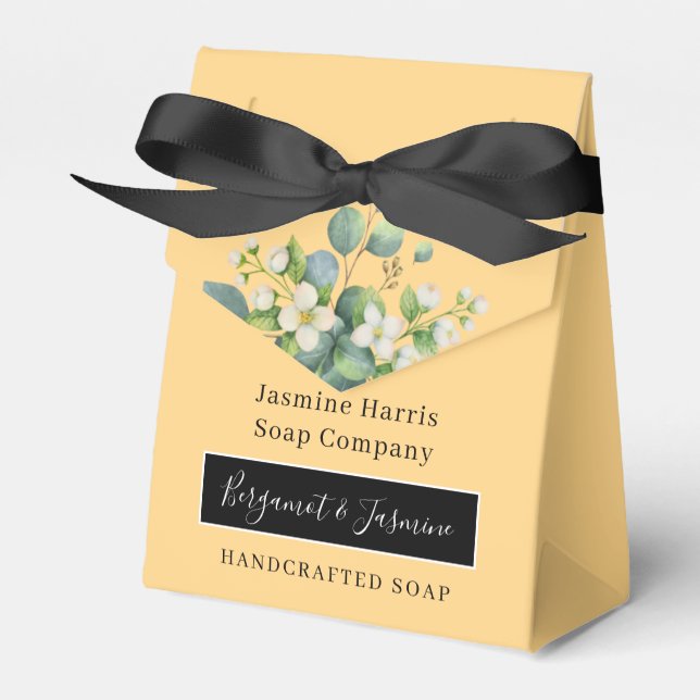 Ballotins Ballotin de savon artisanal Bergamot et Jasmine (Verso)