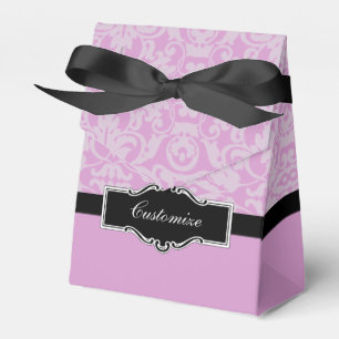 Ballotins Ballotin de tentes couleur rose et noire