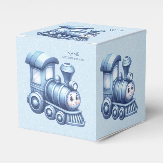 Ballotins Ballotin de train bleu (Verso)