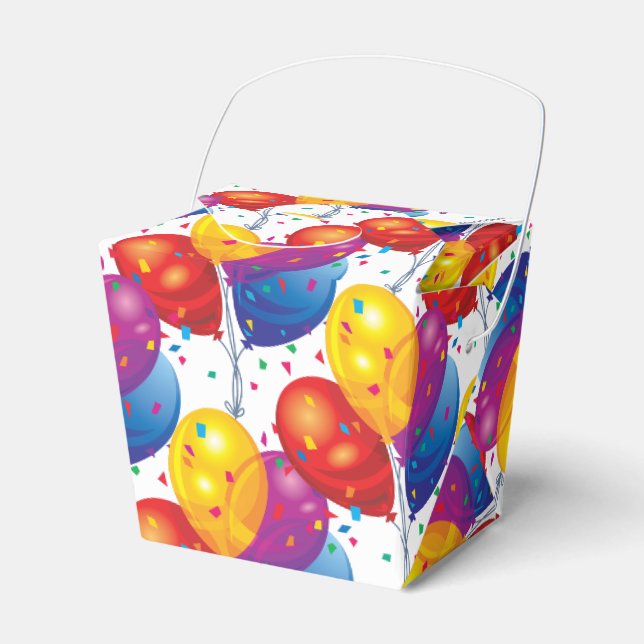 Ballotins Ballotin des ballons d'anniversaire (Verso)