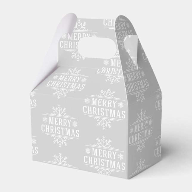 Ballotins Ballotin des flocons de neige de Noël (Verso)