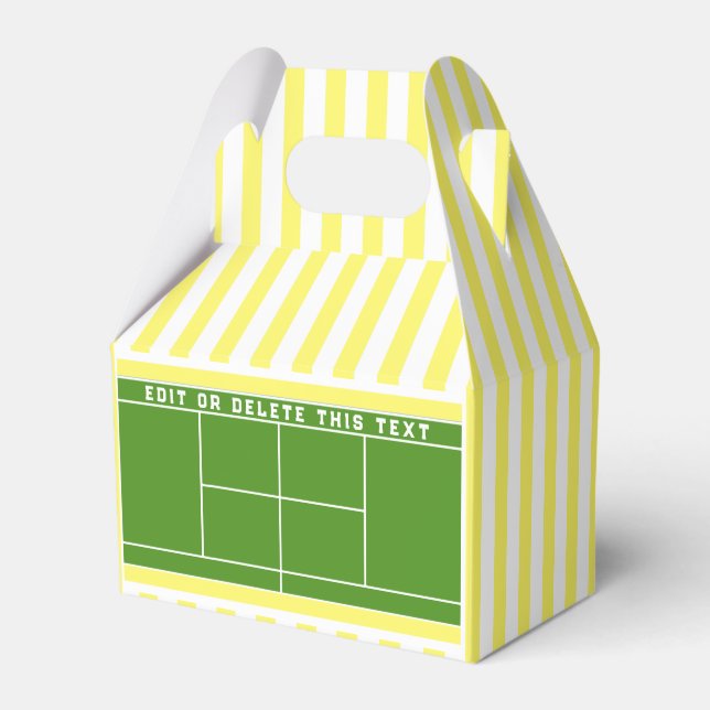 Ballotins Ballotin d'événements de tennis (Verso)