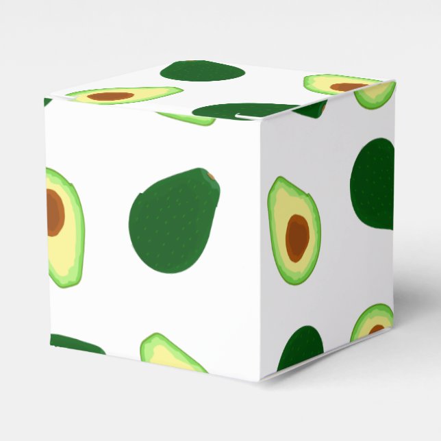 Ballotins Ballotin d'impression Motif Avocado (Verso)
