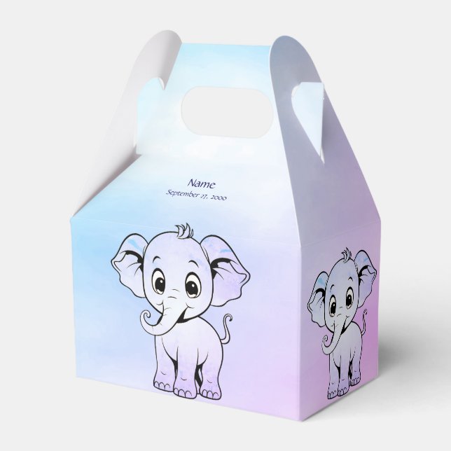 Ballotins Ballotin Eléphant mignon (Verso)