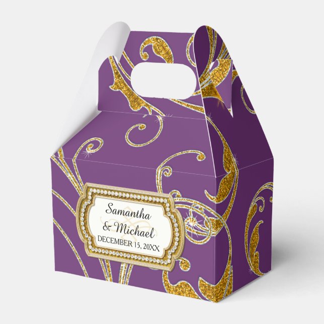 Ballotins Ballotin Glam Old Hollywood Regency Cravate noire (Verso)