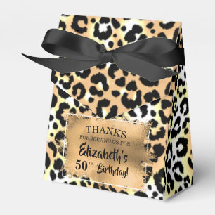 Ballotins Ballotin Leopard Faux Foil