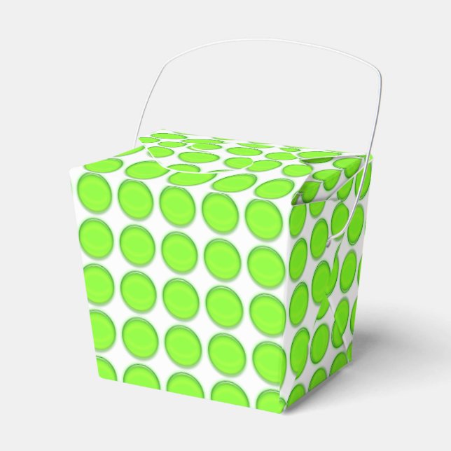 Ballotins Ballotin - Lignes ou points verts (Verso)