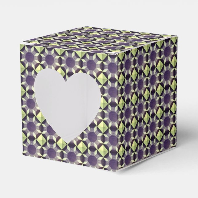 Ballotins Ballotin - Motif couette vert et bleu (Verso)