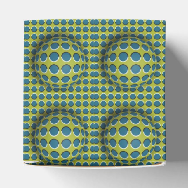 Ballotins Ballotin Motif de conception 3D jaune vert (Haut)