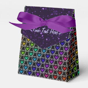 Ballotins Ballotin Motif Rainbow Hearts