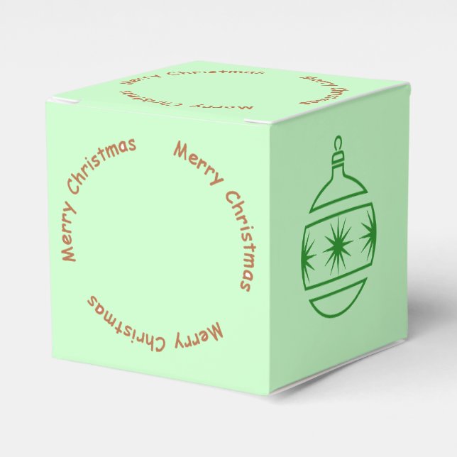 Ballotins Ballotin - Ornement de balle graphique avec cercle (Verso)