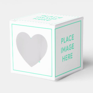 Ballotins Ballotin papier, coeur 2x2x2