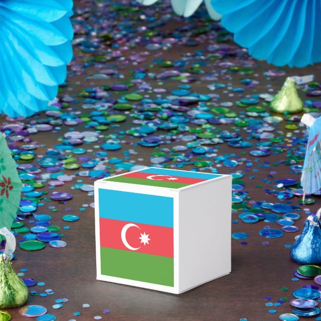 Ballotins Ballotin patriotique avec drapeau d'Azerbaïdjan (Fête)