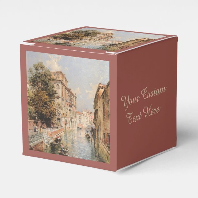 Ballotins Ballotin personnalisé de Venise d'Unterberger (Verso)