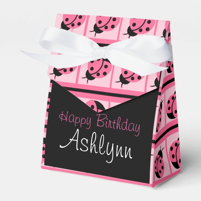 Ballotins Ballotin personnalisé "Little Lady Bug" (Verso)