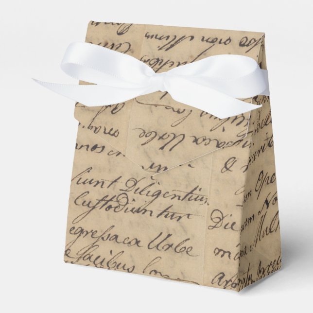 Ballotins Ballotin Vintage manuscrit (Verso)