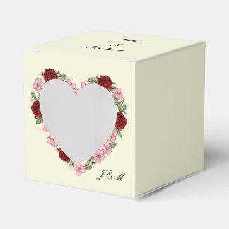 Ballotins Ballotines crème cieur floral rose mariage