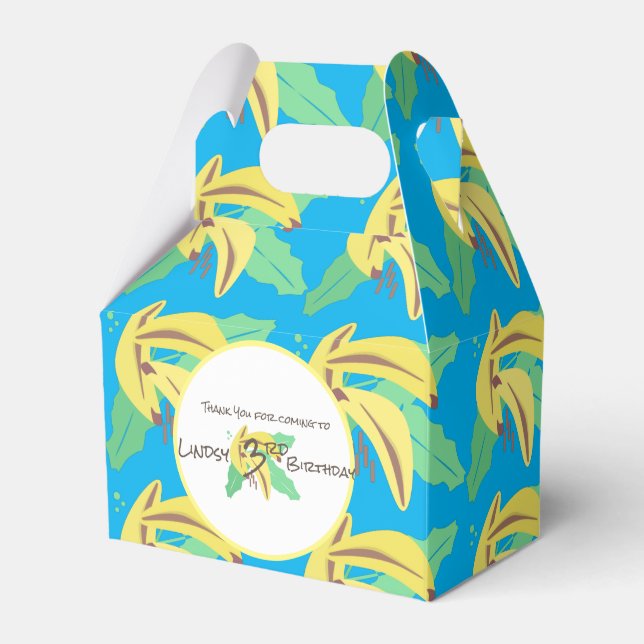 Ballotins Banane rétro Jaune à trois ans (Verso)