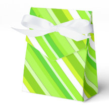 Bandes de bonbons en couches - vert citron et blan