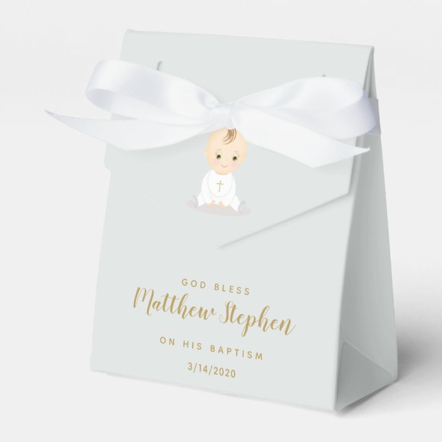 Ballotins Baptême Baby Boy (Verso)