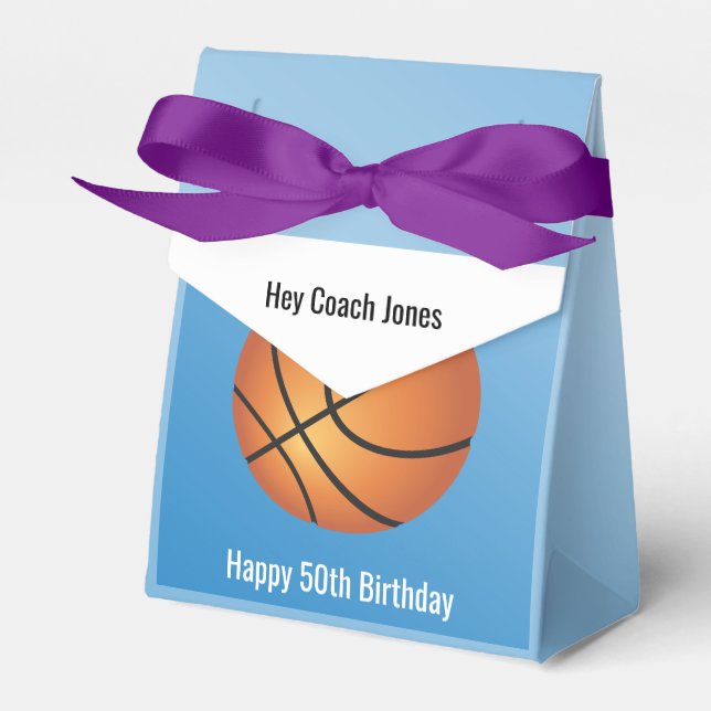 Ballotins Basket-ball 🏀 cadeau de fête personnalisée (Verso)