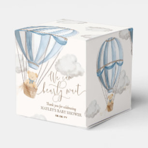 Ballotins Bearly Wait Teddy Bear Montgolfière Baby Shower