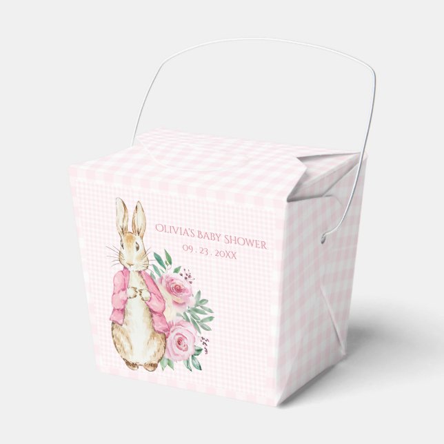 Ballotins Beatrix rose Potter Bunny Baby shower lapin (Verso)