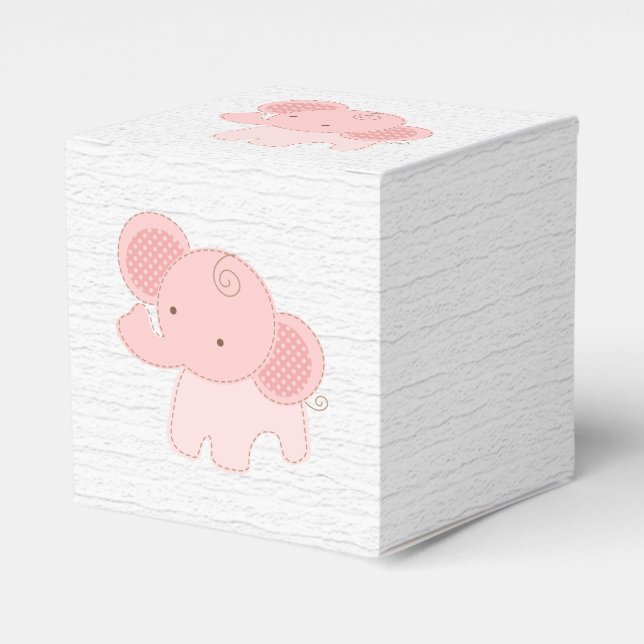 Ballotins Beau bébé rose éléphant (Verso)
