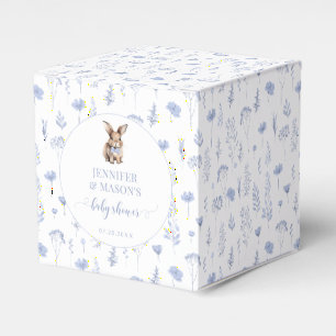 Ballotins Beau bleu lapin de Pâques bébé garçon douche ballo