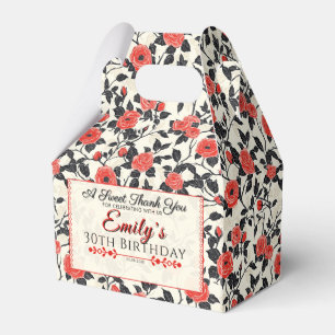 Ballotins Beau Rose Ballotin d'anniversaire pour la naissanc