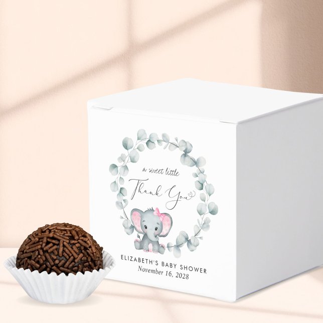 Ballotins Bébé Eléphant mignon fille Douche Merci (Créateur téléchargé)