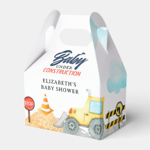 Ballotins Bébé en construction Baby shower