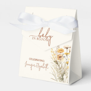 Ballotins Bébé en fleurs Baby Shower Fleur Sauvage
