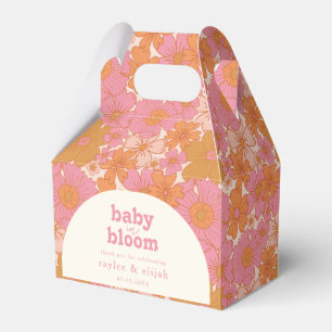 Ballotins Bébé rose Super rétro en fleur Boho