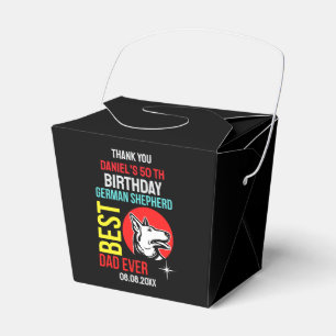 Ballotins Berger allemand papa, Chien papa anniversaire