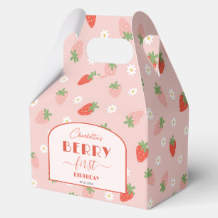 Ballotins Berry de fraises mignonnes 1er anniversaire Gable