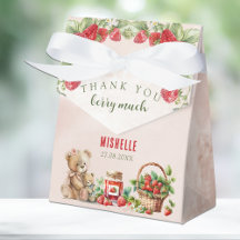 Berry First Strawberry et Bear Anniversaire