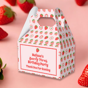 Ballotins Berry rouge rose mignonne Premier Ballotin d'anniv