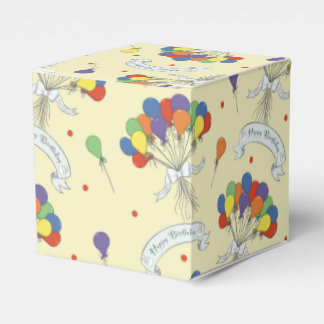 Ballotins Birthday Wishes - Pastel Yellow