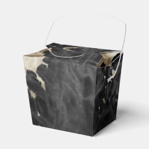 Ballotins Black Gold Cream Western Cowhide
