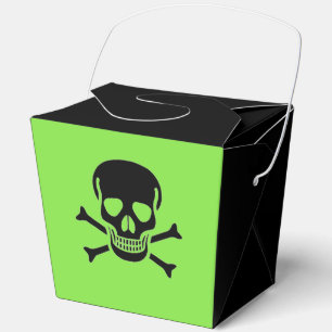 Ballotins Black Skull vert boîte de sortie