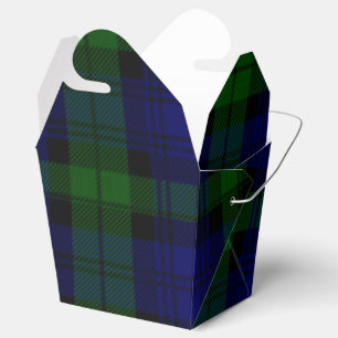 Ballotins Black Watch Tartan bleu vert Plaid