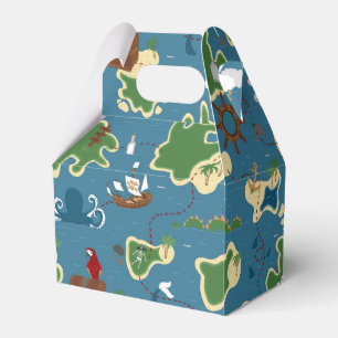 Ballotins Bleu d'aventure de trésor d'anniversaire de pirat