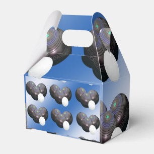 Ballotins Bleu Pelouse Bowls, Favoriser boîte cadeau
