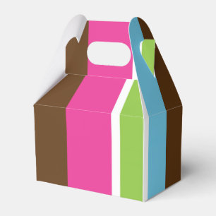 Ballotins Bleu rose Brown Vert moderne Anniversaire Fête Fav