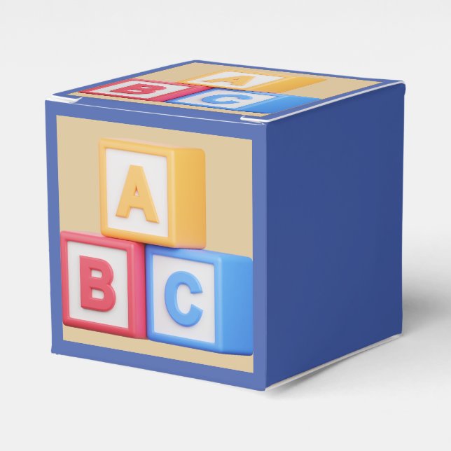 Ballotins Blocs Alphabet Ballotin A-B-C (Verso)