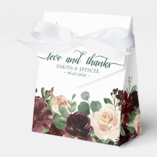 Ballotins Blooms rustiques Terracotta Marsala Amour et Mer