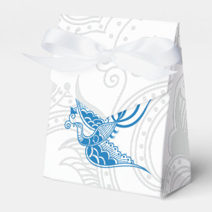 Ballotins Blue Bird & Henna Swirl Ballotin